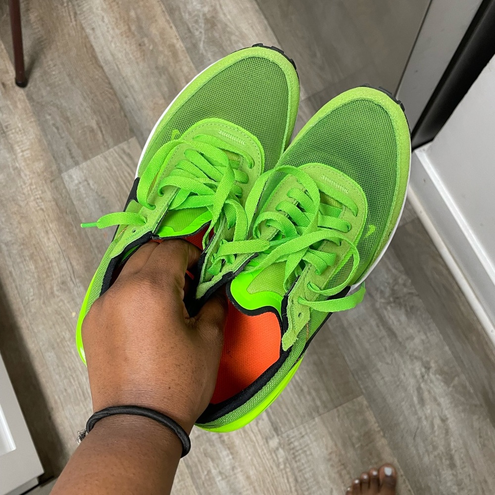Green Nikes